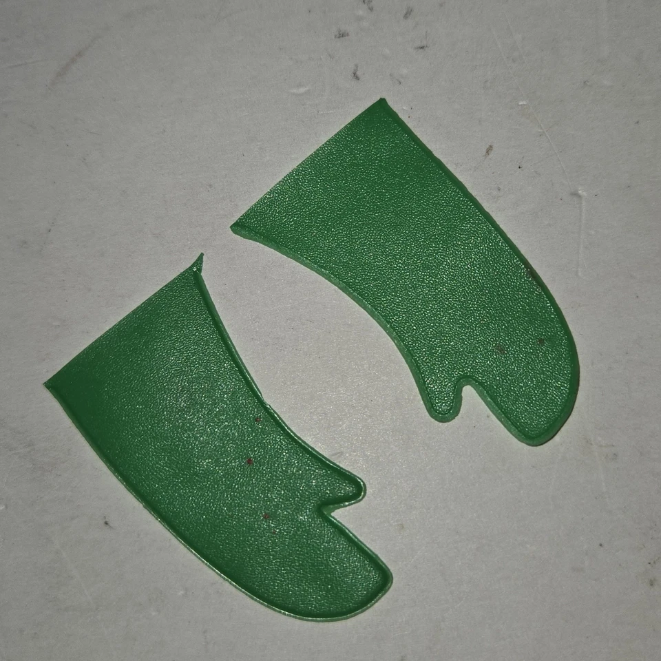 Guantes verdes originales Mego años 70 Robin o Aquaman 8" figura de acción piezas de vinilo Foto 2 de 4