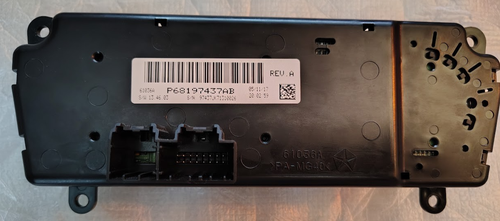 Used Jeep OEM 2014-2018 Wrangler Temperature Control Switch 68197437AB Used - Picture 2 of 4
