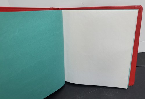 White Ace Mint Sheet Album, Used But In Great Condition, Holds 50 Sheets - Photo 4/8