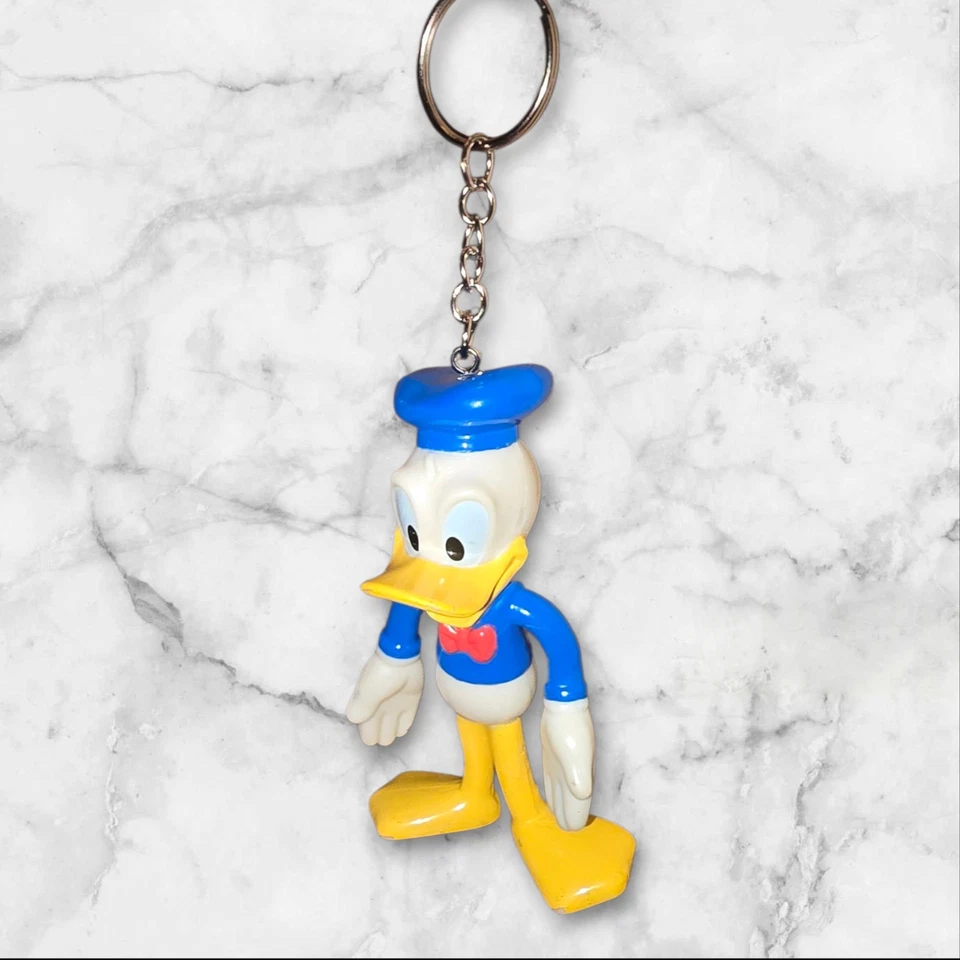 Bendin' Friends Pato Donald 4" Bendy Figura Reciclado Llavero Disney World Resort Foto 4 de 4