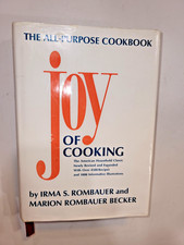 Joy of Cooking Hardcover Rombauer, Becker 1975 Copyright 1984 Printing w/ Jacket