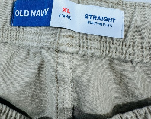 Old Navy Pants Boys Medium Beige Chino Casual Stylish Youth Kids XL(14-18) - Picture 7 of 10