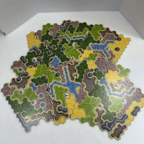 Kingdom Builder Big Box Queen Games Plus Nomads & Crossroads 2 Queenies Complete - Picture 11 of 14