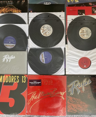 Lot of 9 70s Funk Soul Disco Vinyl LPs All Original/With inserts 4 SEALED/ - Bild 3 von 3