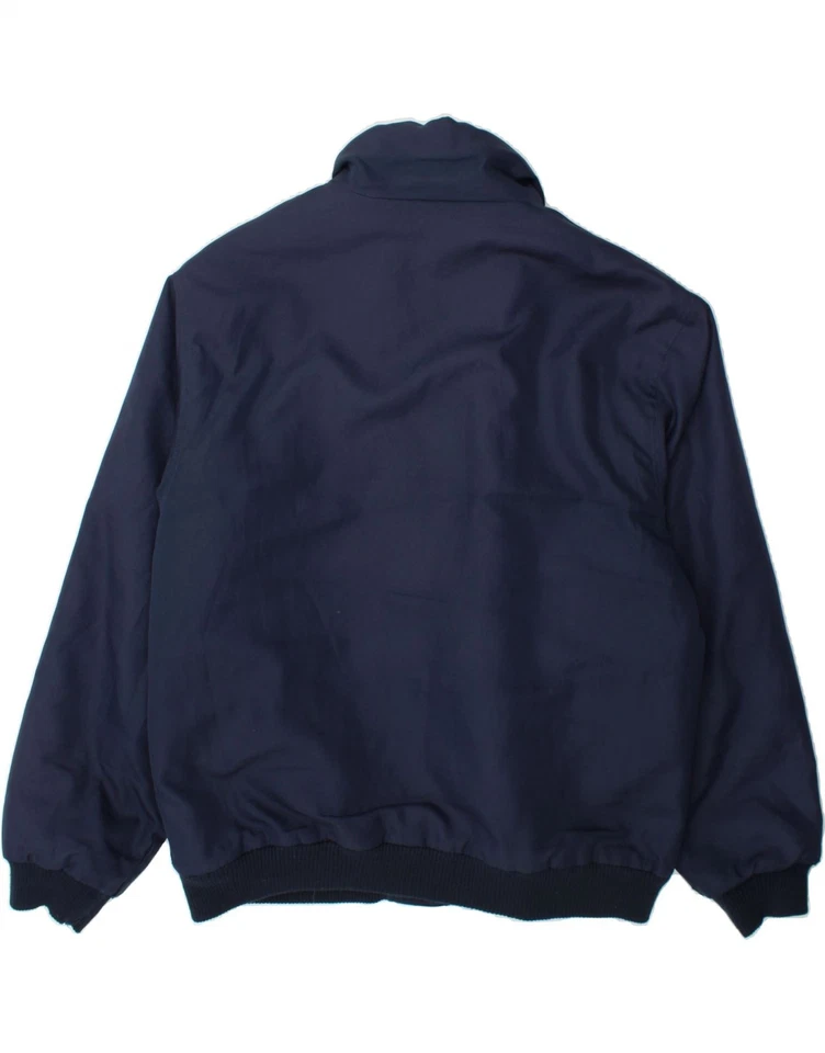 KAPPA Mens Bomber Jacket UK 44 2XL Navy Blue Polyester CG01 - Image 2 of 4