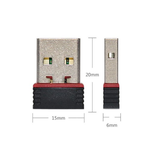 Realtek RTL8188 USB WiFi 802.11B/G/N Adapter Mini Wireless Network Dongles Card - Picture 5 of 7