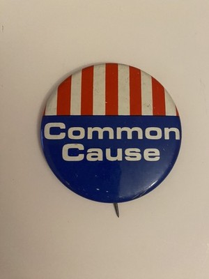 Common Cause Pin Back Button P63