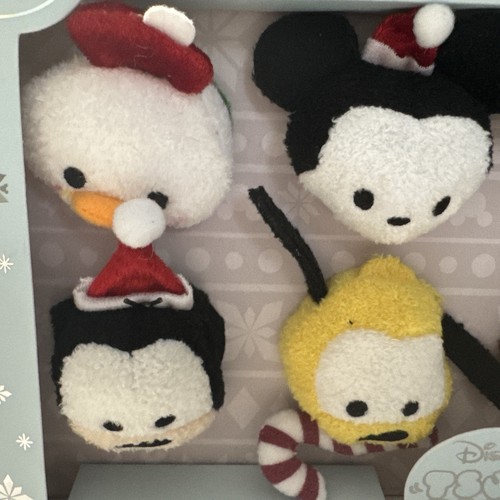 NEW Disney Store 2015 Tsum Tsum Holiday Series Mickey & Friends Christmas Set - 第 2/5 張圖片