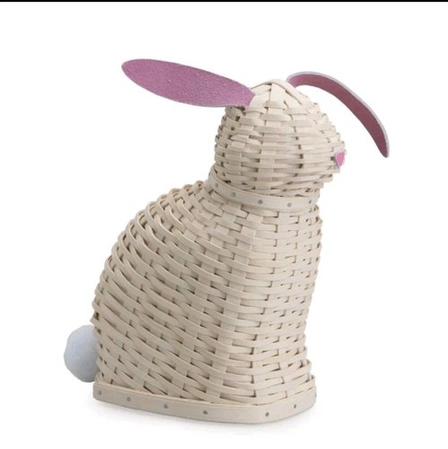 Dresden & Company WOVEN BUNNY - NEW - EASTER 2025 by Longaberger Weavers SPRING - Picture 5 of 6