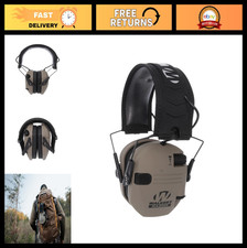 Slim Electronic Hearing Protection Muffs - Noise Cancelling, Lightweight, Adjust