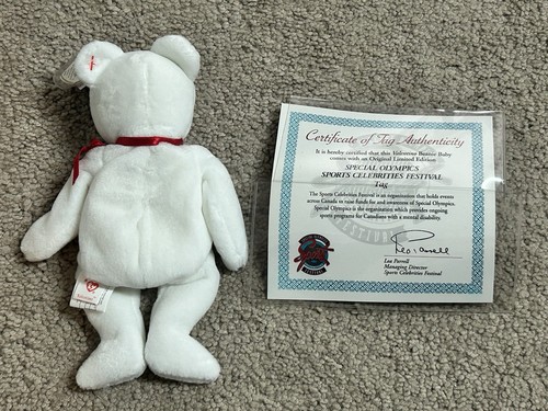 Ty Beanie Babies 1998 Special Olympics Valentino RARE NWT - Picture 8 of 24