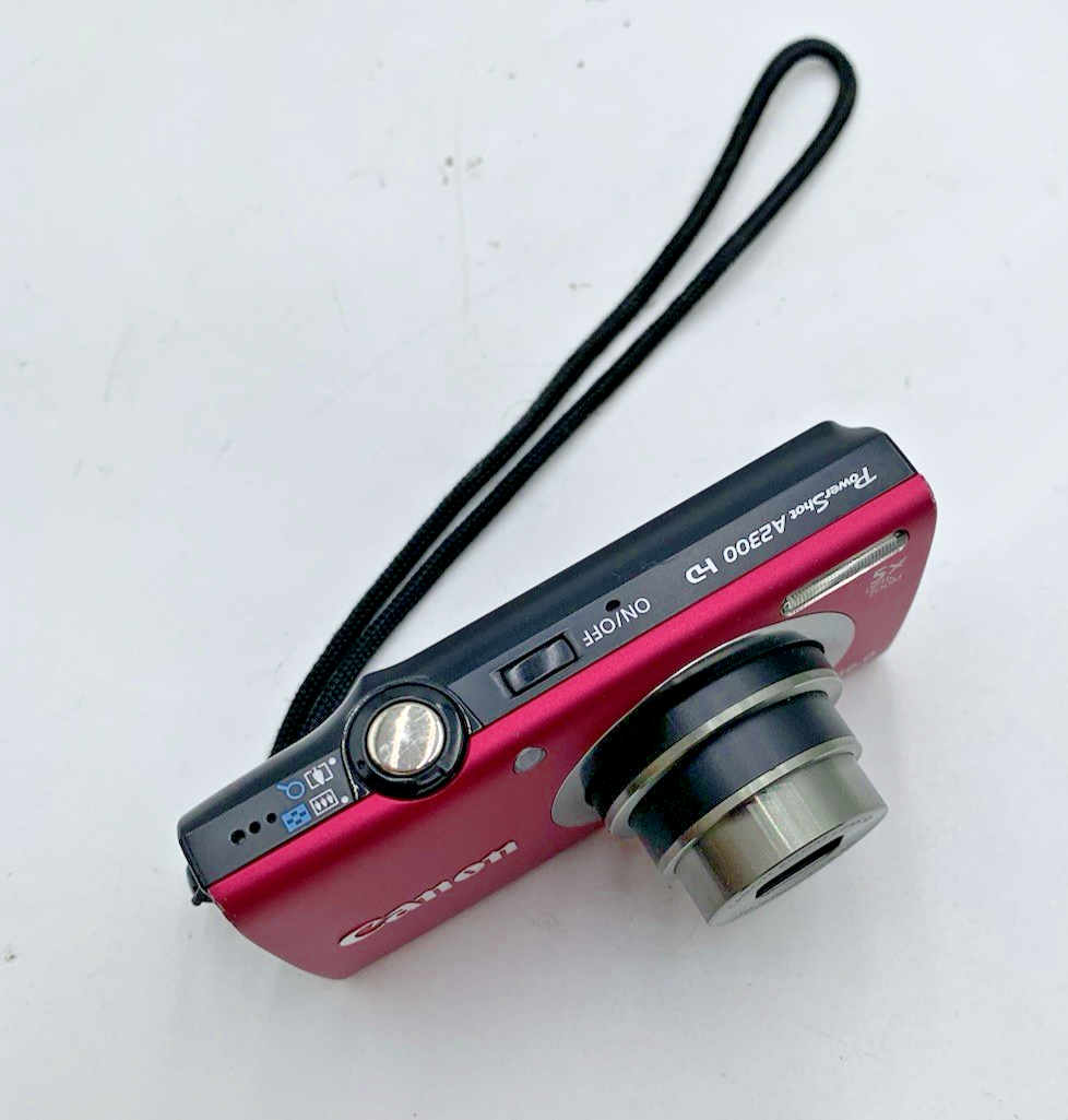 Canon PowerShot A2300 HD PC1732 Pink Digital Camera 5x