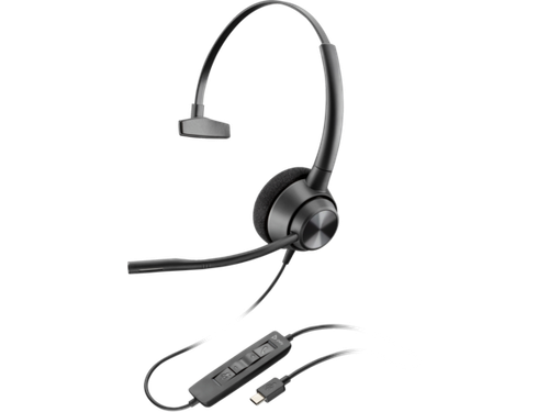Poly EncorePro 310 USB-C Monoaural Headset TAA - Zdjęcie 2 z 3