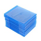 10pcs durchscheinende Disc -Packungsbox Rechteckige CD -Verpackungsbox