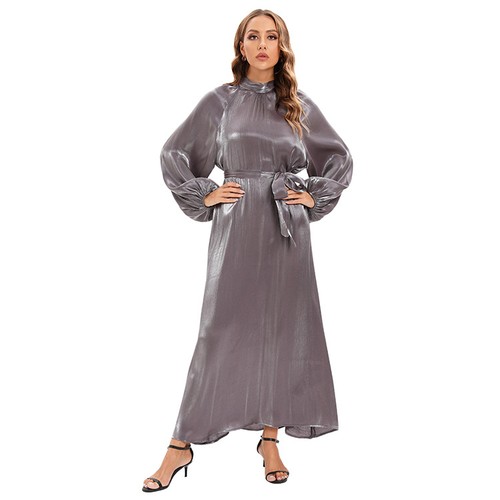 Abaya Muslim Women Kaftan Long Dress Modest Maxi Robe Evening Party Gown Islamic - Picture 13 of 33