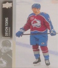 2021 Upper Deck Speckled Rainbow Foil#51 Devon Toews