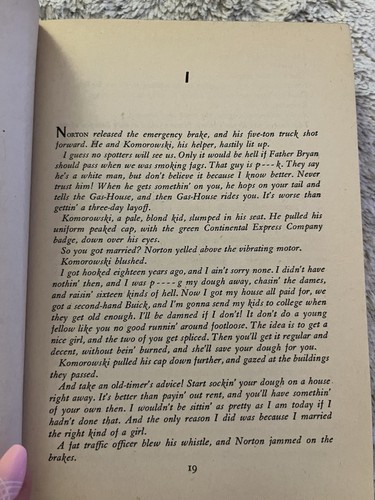 Gas House Mc Ginty 1944 Hard Cover Book - Imagen 9 de 15