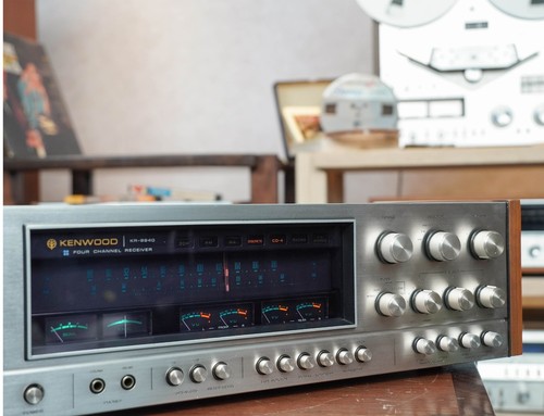 Kenwood KR-9940 Quad Receiver – Fully Recapped & Serviced – 1-Year Warranty - Picture 4 of 13