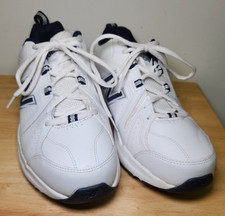 New Balance Men's Shoes Size 9.5 MX608WN5 White and Navy Blue