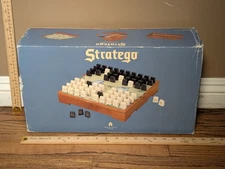 Vintage Michael Graves Stratego Board Game Cherry Hardwood Veneer Case New 2002