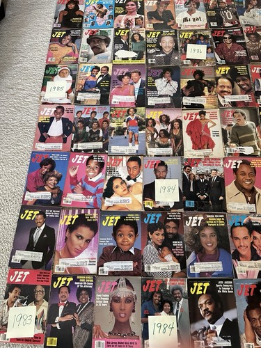 VINTAGE JET MAGAZINE LOT Of 56 From 1983, 1984, 1985, 1986 Feat. MANY STARS - Picture 2 of 5