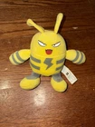 Vintage 2000 Hasbro Elekid Nintendo Pokemon Plush Stuffed Animal Kids Toy Movie