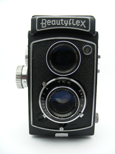 Beautyflex TLR Taiyodo Koki 120mm camera Telmer 80mm f3.5 lens No 47271 CLA'd - Picture 4 of 24