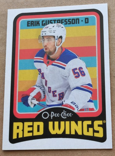 2024-25 O-Pee-Chee Retro #60 Erik Gustafsson Detroit Red Wings - Bild 1 von 2