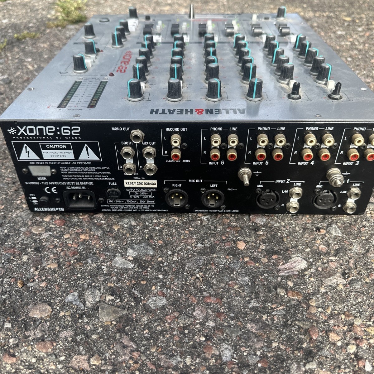 ALLEN & HEATH Xone:62 アレン&ヒース　DJ mixer Allen & Heath Xone:62 | Sweetwater