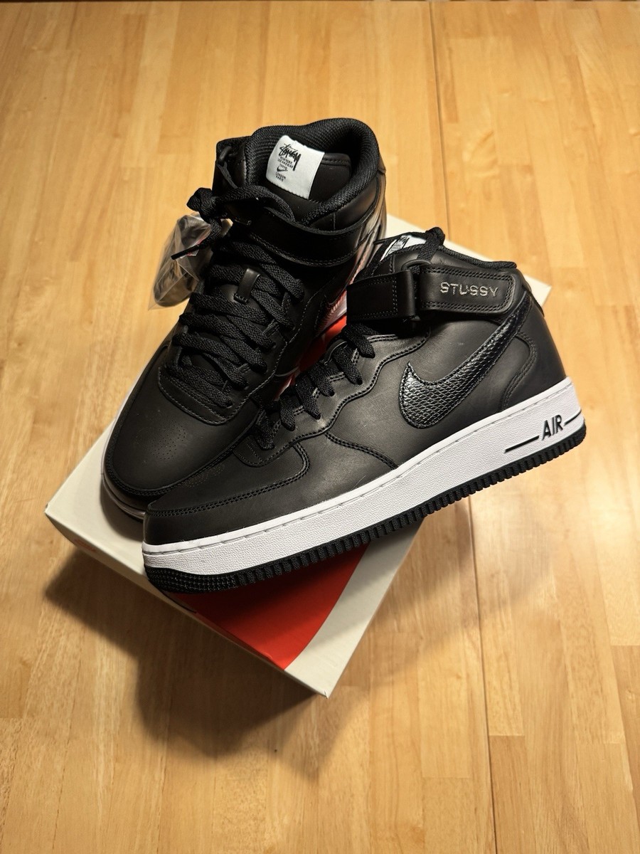 ★Stussy★Nike x Stussy Air Force 1 '07 Mid SP★大人気★ Nike Air Force 1 '07 MID SP Stussy SIZE 10 | eBay