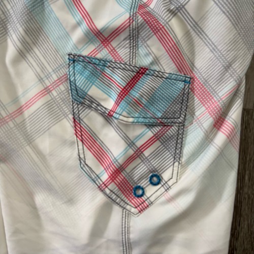 BKE Buckle Mens 32 Sport Athletic Fit Board Shorts Swim Trunks Outseam 23 - Picture 5 of 9