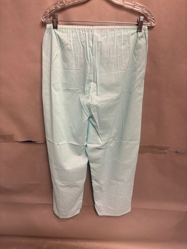 Vintage Women's Sears Perma-Prest Pajama Set Lace Blue Polyester USA Size 36 - Picture 8 of 8