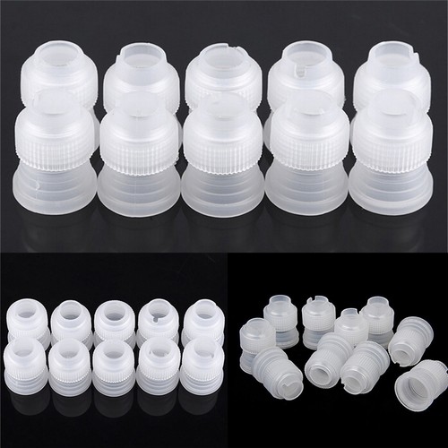 10x Coupler Adaptor Icing Piping Nozzle Bag Cake Flower Pastry Decoration ~ HNAU - Picture 8 of 11