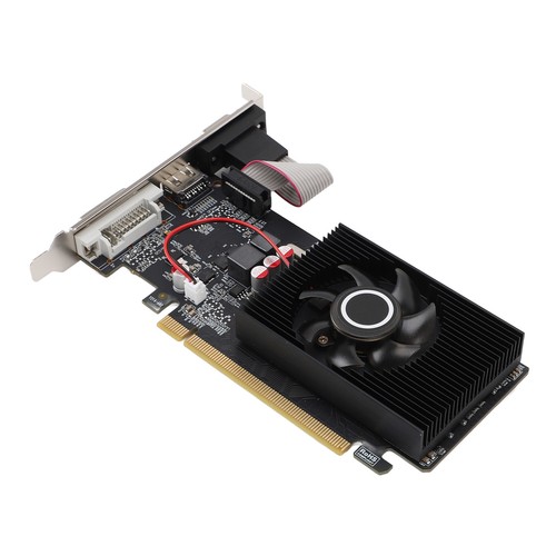 Graphics Card 1GB DDR3 128bit PCI Express 2.0x16 DVI VGA HD Multimedia Inte TU - Picture 15 of 24