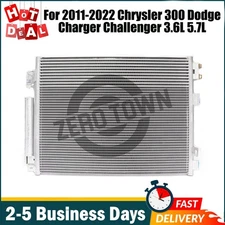 A/C Condenser For 2011-2022 Chrysler 300 Dodge Charger Challenger 3.6L 5.7L