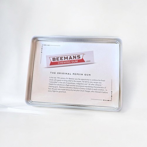 VTG Retro Style 10 Pack Beemans Chewing Gum Advertising Collector Tin Pepsin - Picture 6 of 8