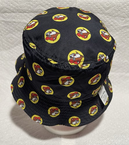 Buc-ees Red Bucket Hat Reversible Youth Plus Silicone Non-slip Trivet Pot Holder - Picture 7 of 11