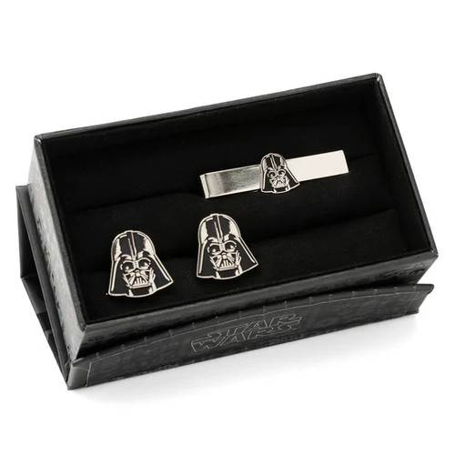 Set regalo gemelli e cravatta Star Wars Darth Vader - Foto 2 di 9