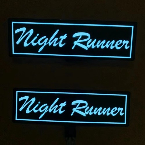 Windshield Night Runner Car LED Light Window Stickers for JDM Glow Panel2762 - Picture 6 of 7