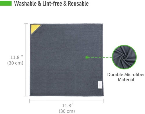 loukin 4 Pack Magnetic Whiteboard Cleaning Cloth, Dry Erase Magnetic, 4 - Picture 2 of 6