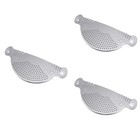  3 stücke Edelstahl Pan Pot Taberer Spaghetti Pasta-Sieb Easy Draining
