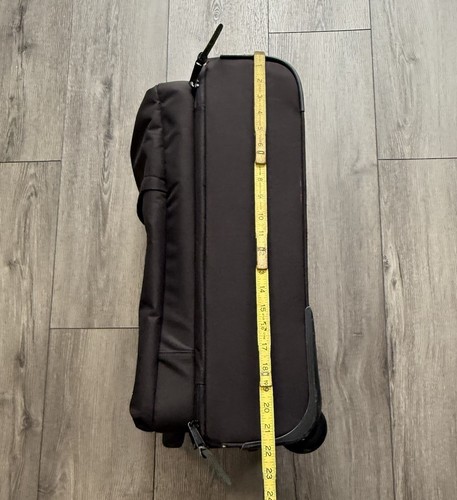 Herschel Carry-On Luggage, Soft Shell, Black - Picture 7 of 15