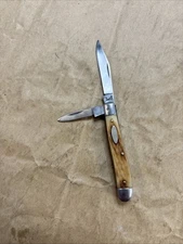 Vintage AICO Japan Two Blade Pocket Knife 