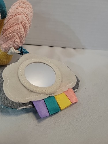 Infantino Plush Fox Spiral Carseat Stroller Toy Rattle Teether Sensory Activity - Picture 5 of 7