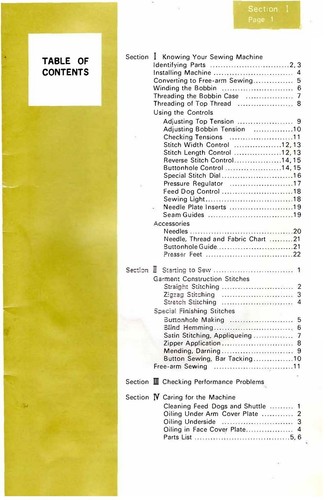 KENMORE 158 1946 Zig-Zag Sewing Machine Instruction Manual CLOSURE - JACKET - Picture 2 of 7