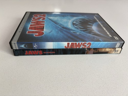 Jaws 2 (1978) and Jaws The Revenge (1987) DVD Horror Lot - Picture 3 of 10