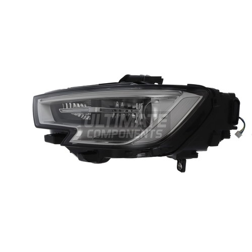 Audi A3 8V1 Hatchback 2016-2020 Xenon Headlight LED DRL Lamp Passenger Side Left - Picture 4 of 24