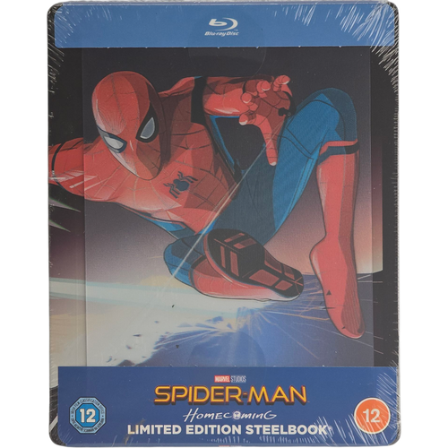 Spider-Man: Homecoming Blu-ray Steelbook Zavvi Limited Lenticular Free Zone - Picture 2 of 10