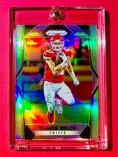 Travis Kelce RARE SILVER REFRACTOR 2017 PANINI PRIZM HOT CHIEFS INVESTMENT CARD!