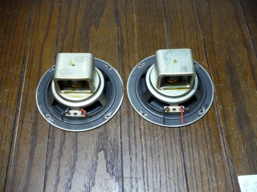 1 VINTAGE INFINITY 3000 4000 PEERLESS ALNICO 6" MIDRANGE SPEAKER DRIVER RARE 5" - Picture 2 of 2